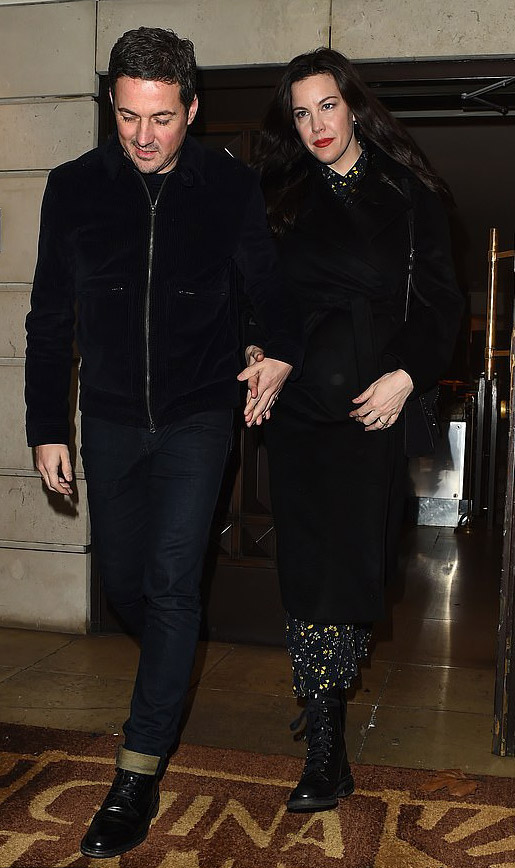 with fiance David Gardner