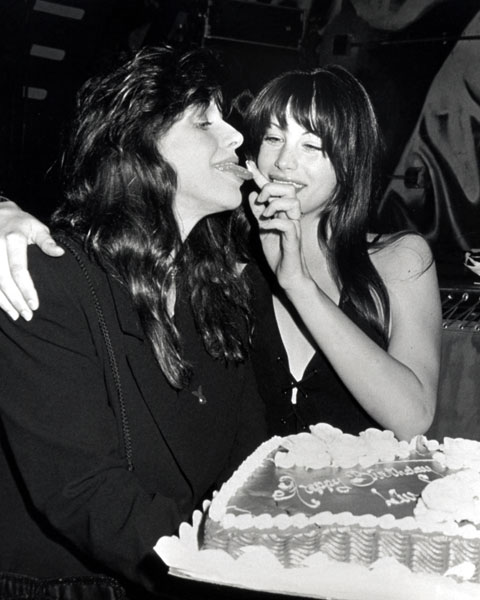 with mom - Bebe Buell