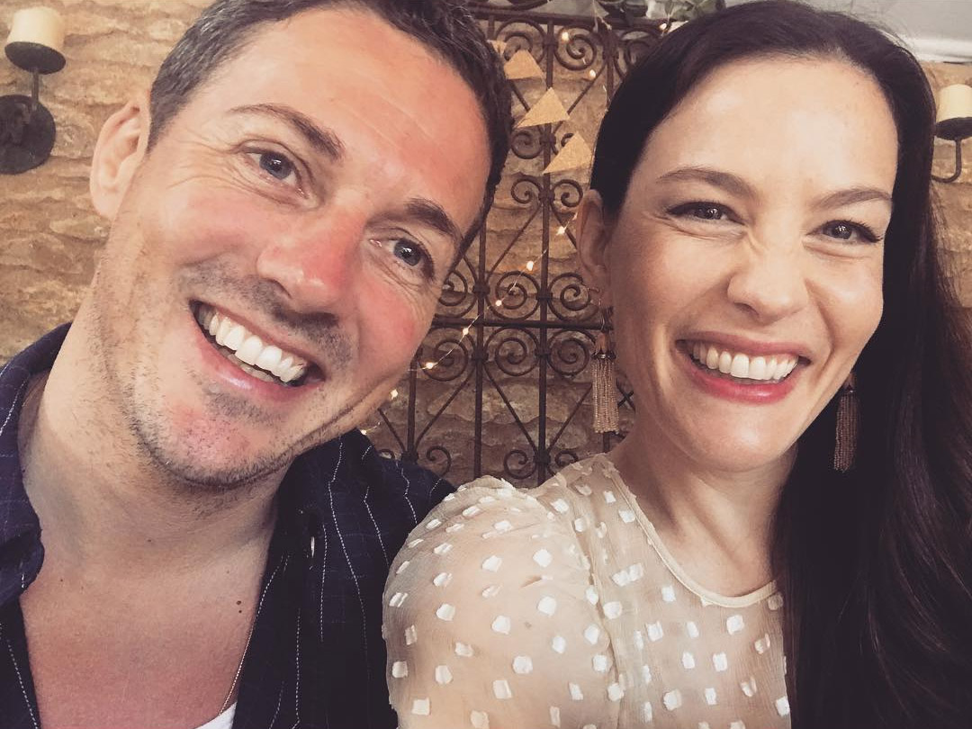 with fiance David Gardner, from Liv's Instagram