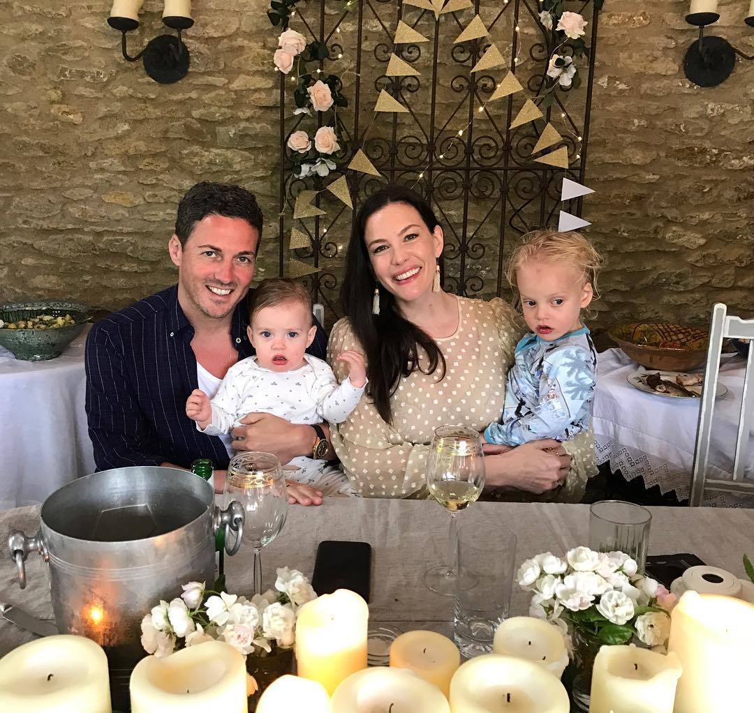 with David, Lula and Sailor, from Liv's Instagram