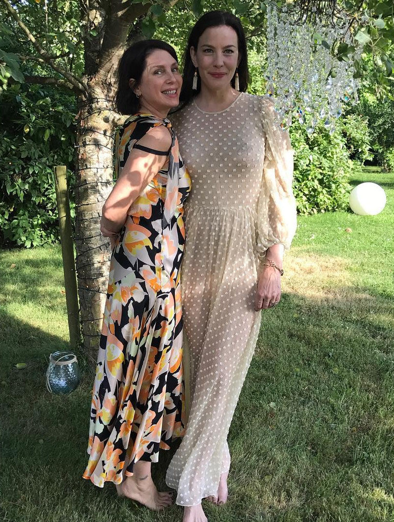 with Sadie Frost, from Liv's Instagram