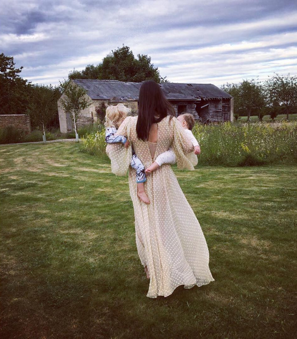 with Sailor and Lula, from Liv's Instagram