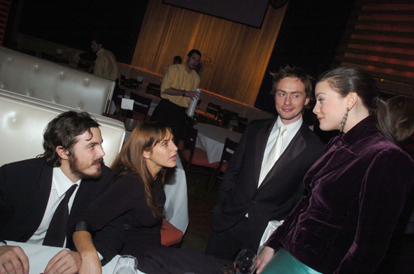 with Casey Affleck, Summer Phoenix and husband Royston Langdon