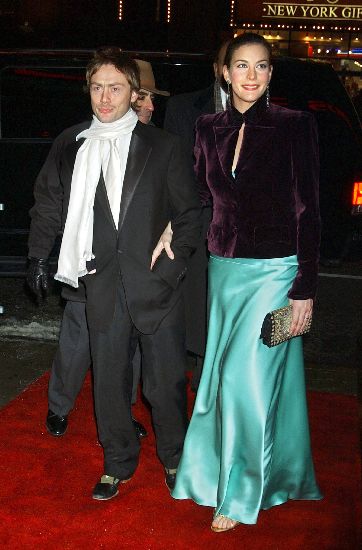 with husband - Royston Langdon