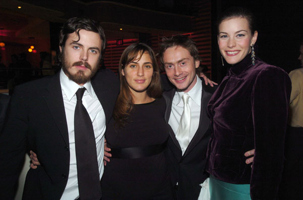 with Casey Affleck, Summer Phoenix and husband Royston Langdon