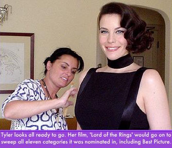 Getting ready for the Oscars 2004