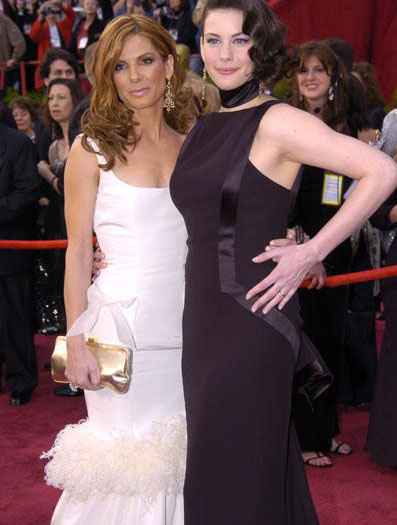 with Sandra Bullock - at the Oscars 2004