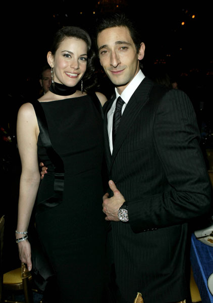 with Adrien Brody