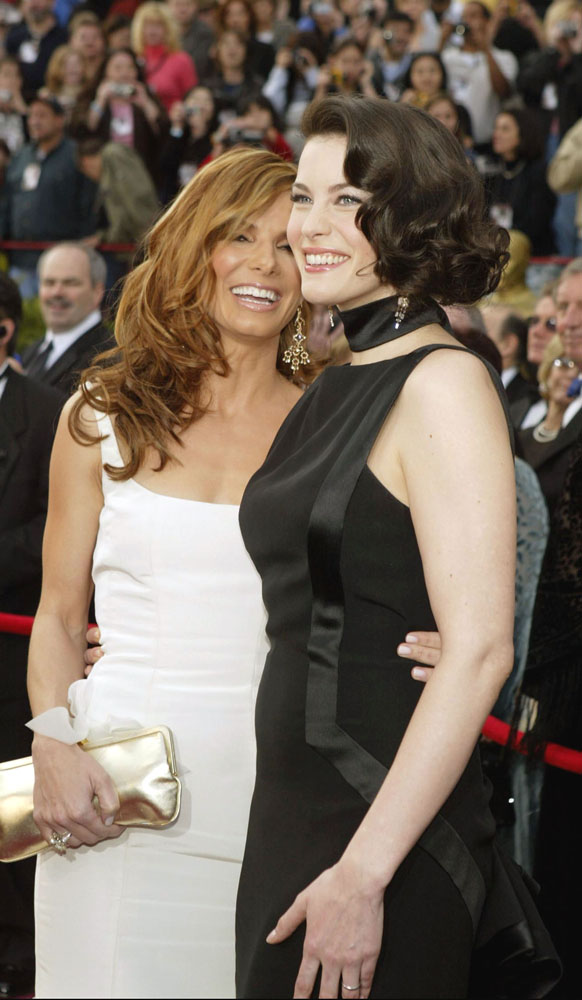 with Sandra Bullock - at the Oscars 2004