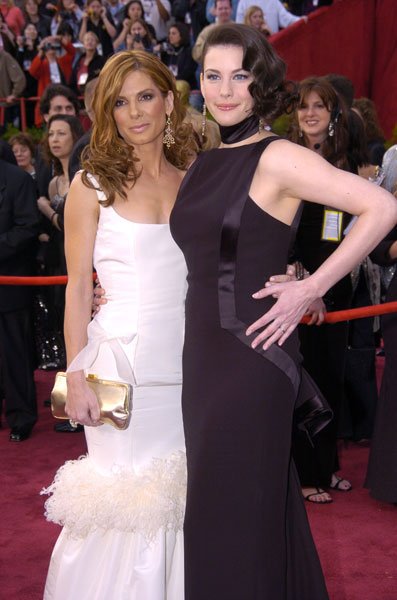 with Sandra Bullock - at Oscars 2004