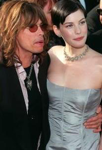 with dad - Steven Tyler, at Oscars 1999