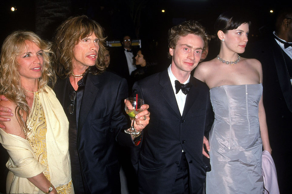 with Roy, Steven and his wife Teresa - at Oscars 1999