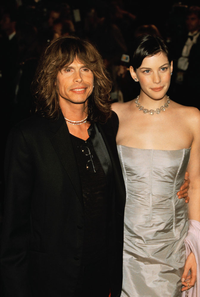 with dad - Steven Tyler, at Oscars 1999