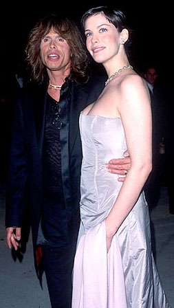 with dad - Steven Tyler, at Oscars 1999