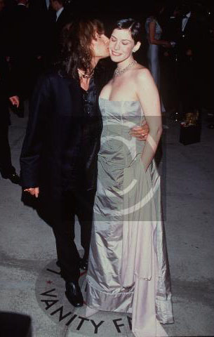 with dad Steven Tyler - at Oscars 1999