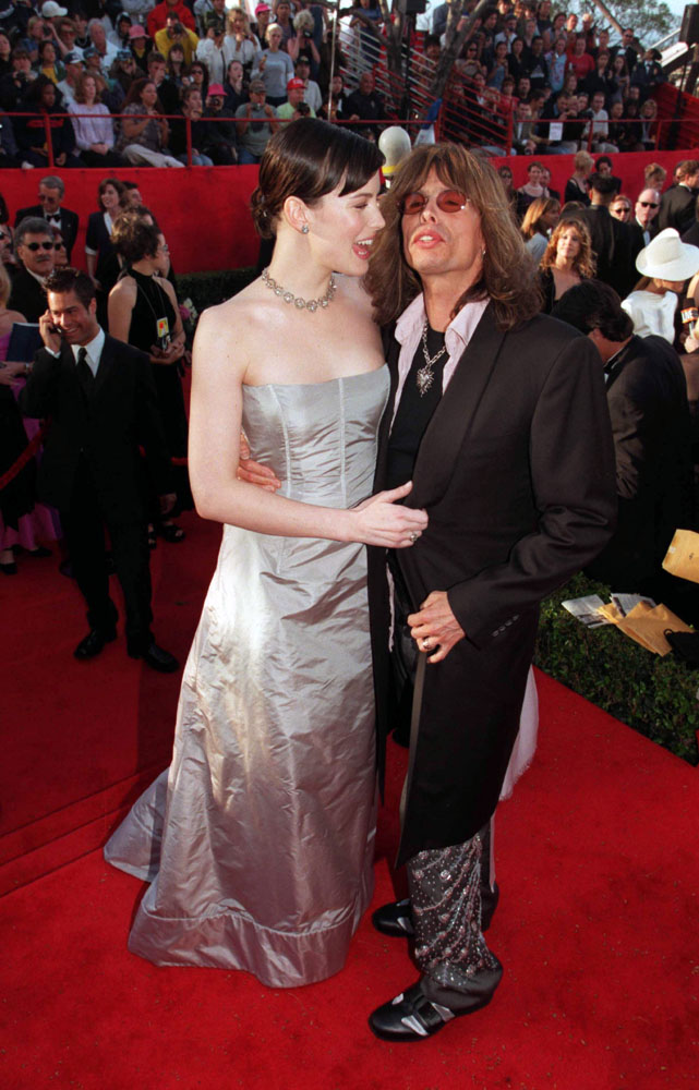 with dad Steven Tyler - at Oscars 1999