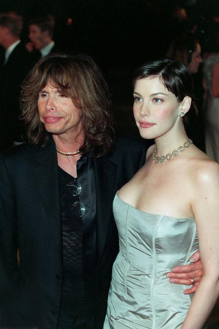 with dad Steven Tyler - at Oscars 1999