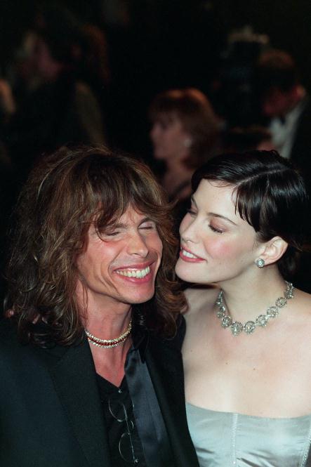 with dad Steven Tyler - at Oscars 1999
