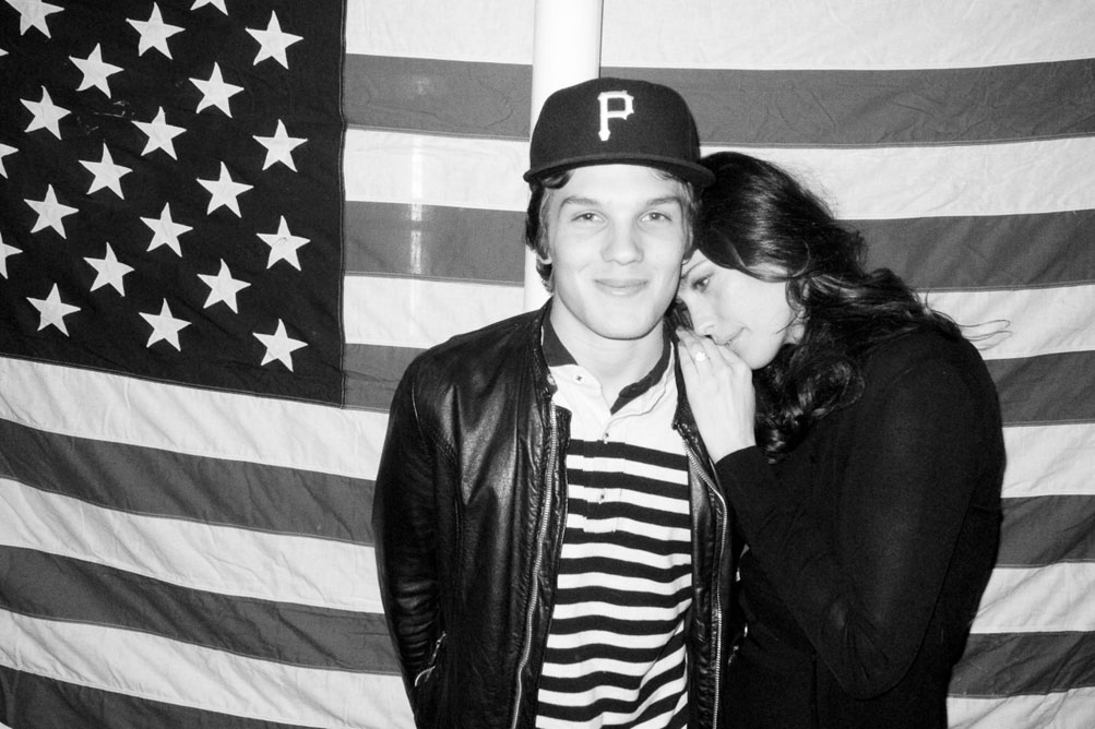 with Theo Wenner, photo by Terry Richardson