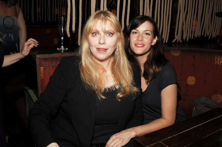 with mom - Bebe Buell