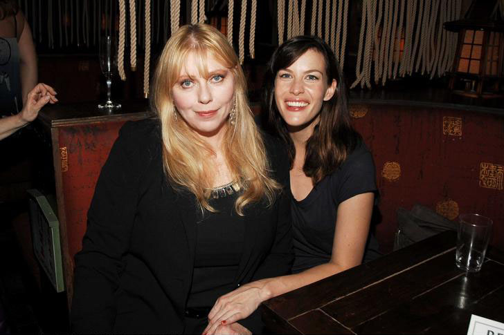 with mom - Bebe Buell