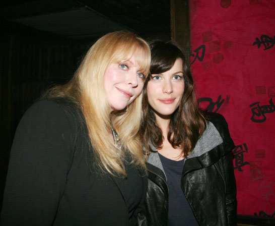 with mom - Bebe Buell