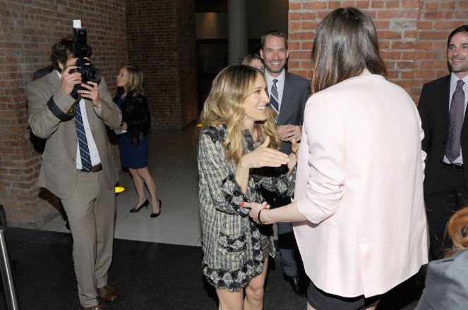 with Sarah Jessica Parker