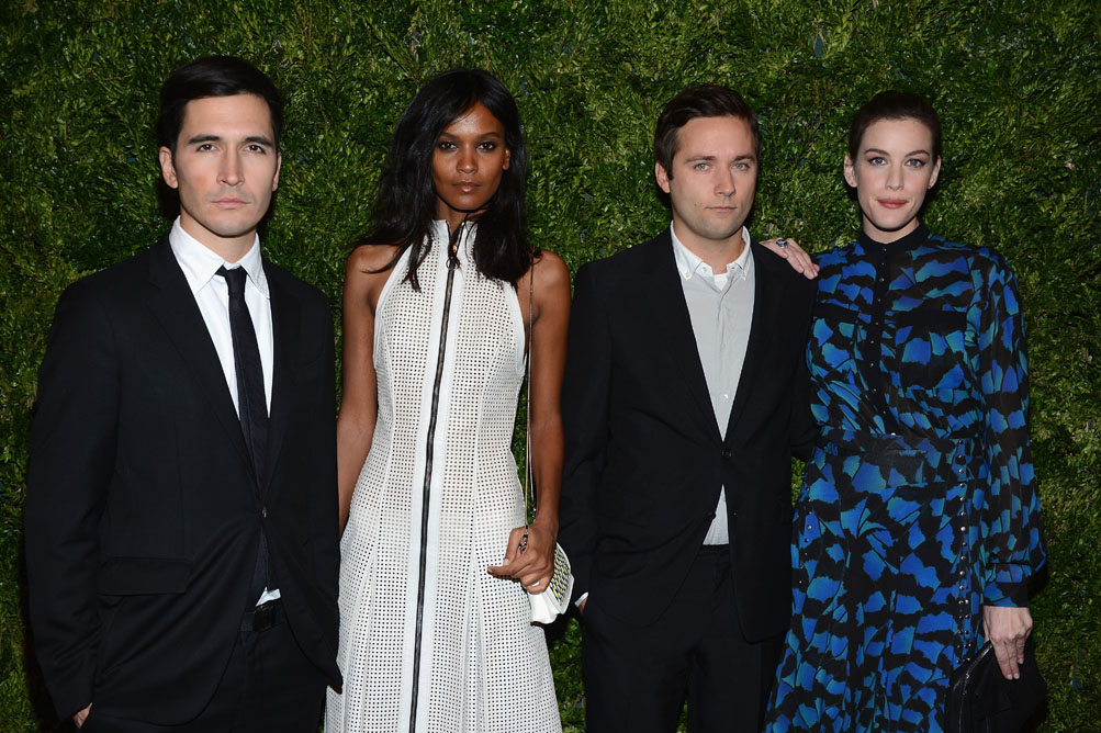 with Lazaro Hernandez, Liya Kebede and Jack McCollough