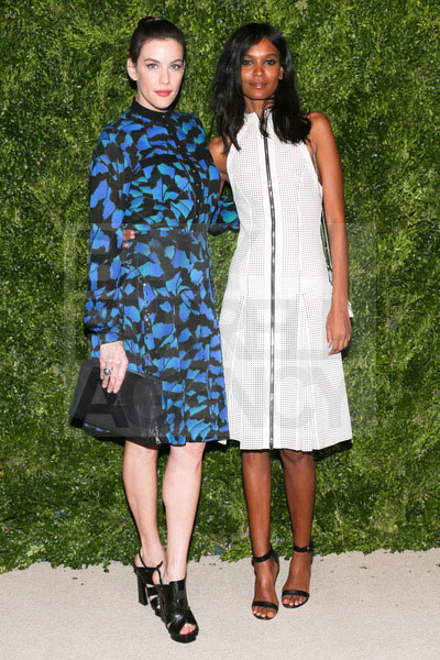 with Liya Kebede