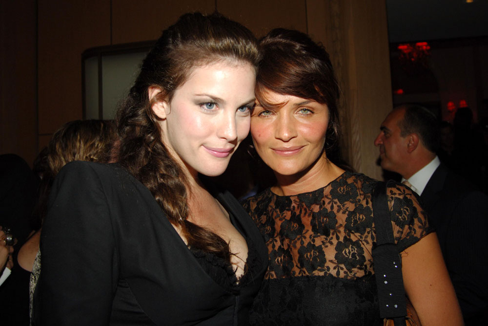 with Helena Christensen