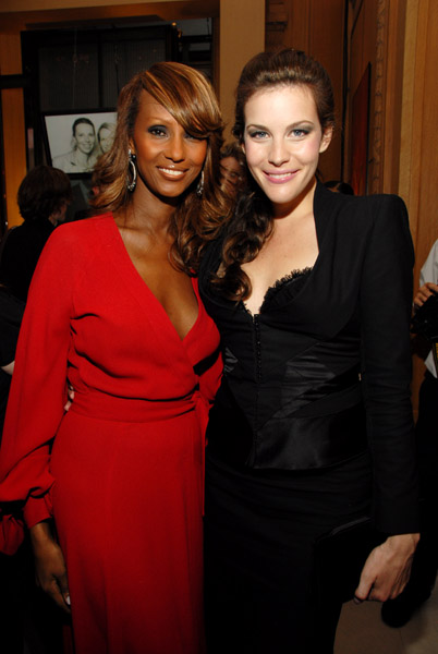 with Iman