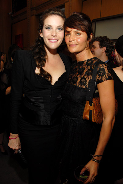 with Helena Christensen