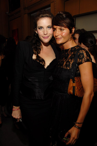 with Helena Christensen