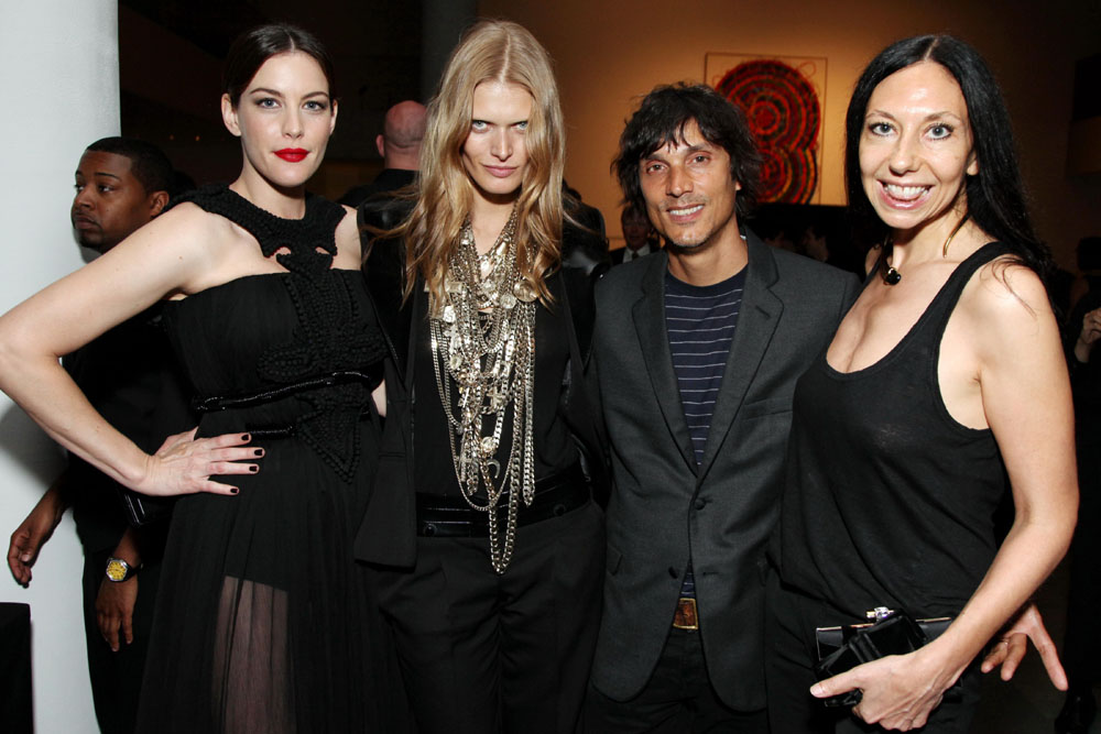 with Malgosia Bela, Vinoodh Matadin and Inez Van Lamsweerde