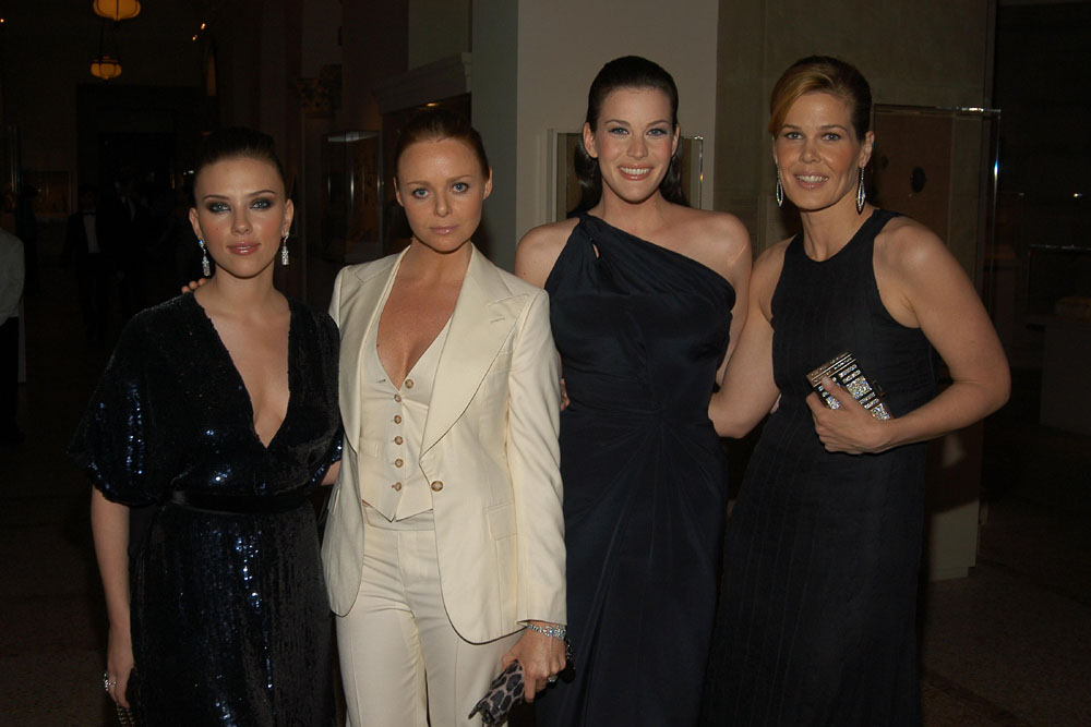 with Scarlett Johansson, Stella Mccartney and Mary Alice Stephenson