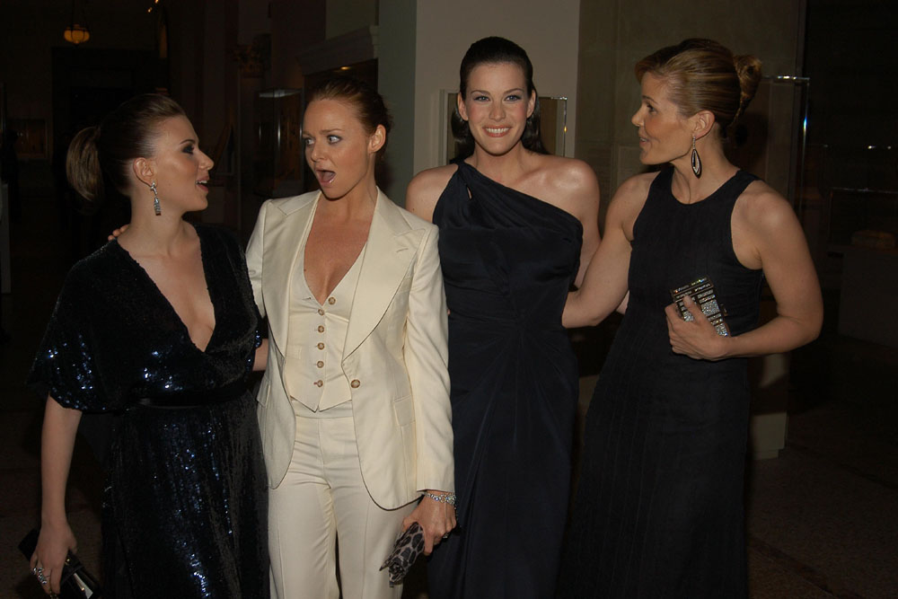 with Scarlett Johansson, Stella Mccartney and Mary Alice Stephenson
