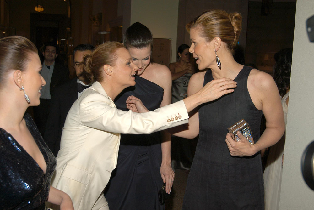 with Scarlett Johansson, Stella Mccartney and Mary Alice Stephenson