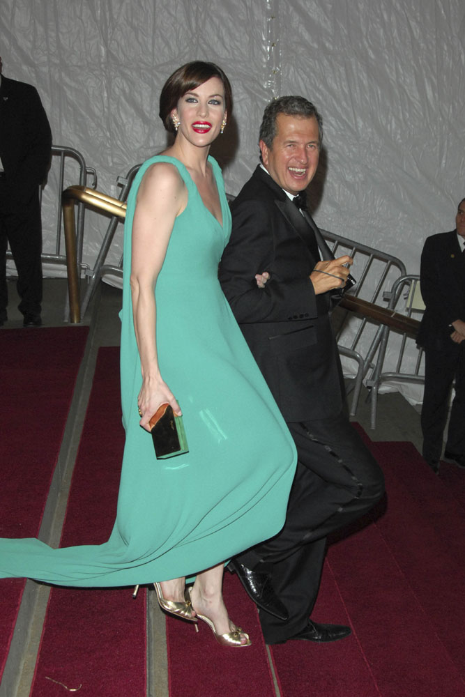 with Mario Testino