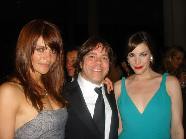 with Helena Christensen and Andy Hilfiger