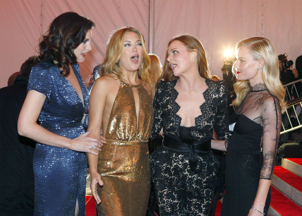 with Kate Hudson, Stella McCartney and Kate Bosworth