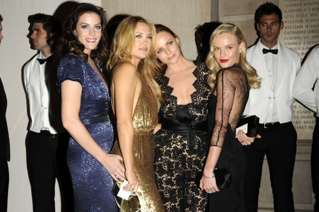 with Kate Hudson, Stella McCartney and Kate Bosworth