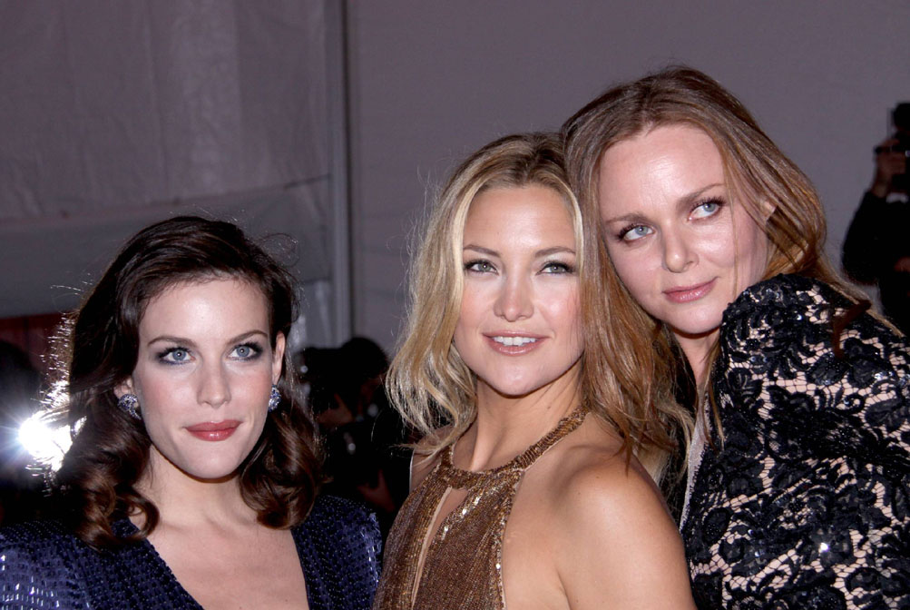 with Kate Hudson and Stella McCartney
