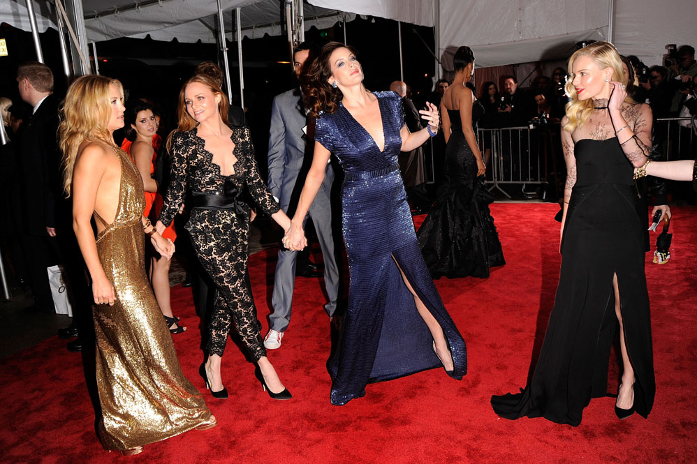 with Kate Hudson, Stella McCartney and Kate Bosworth