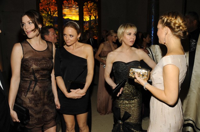 with Stella McCartney, Renee Zellweger and Kate Hudson