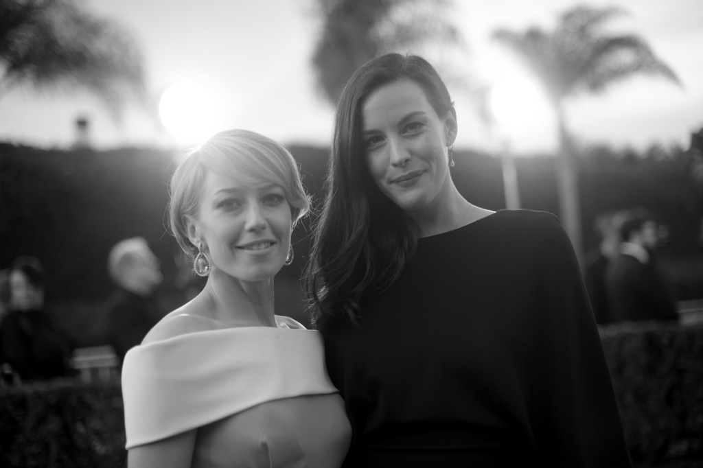 with Carrie Coon