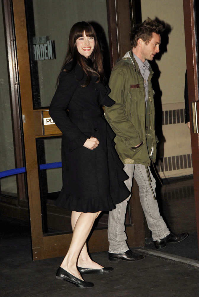 with husband - Royston Langdon