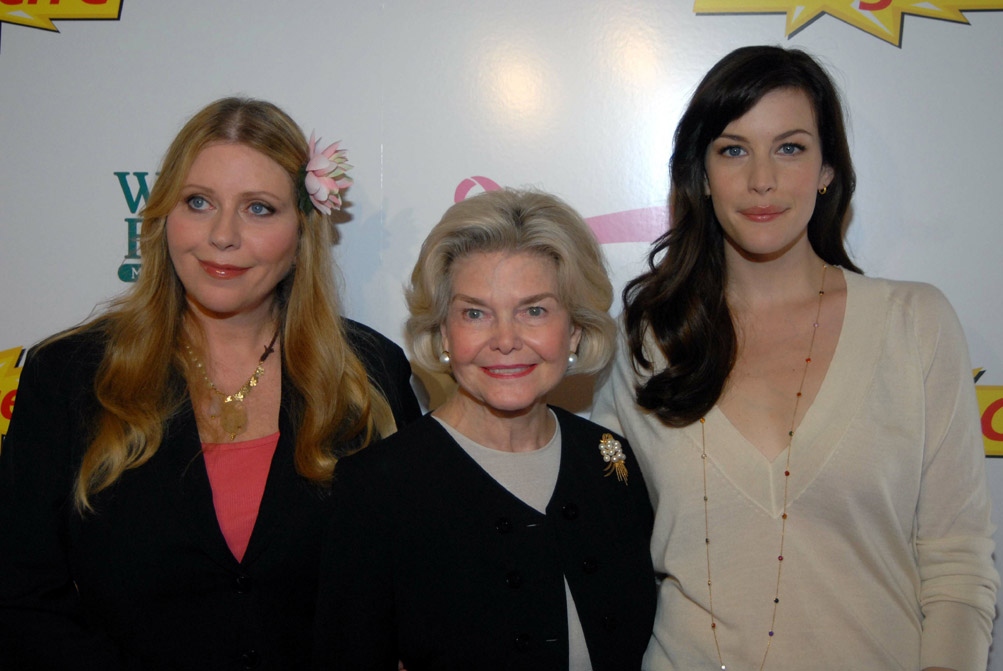 with mom Bebe Buell and grandmother Dorothea Johnson