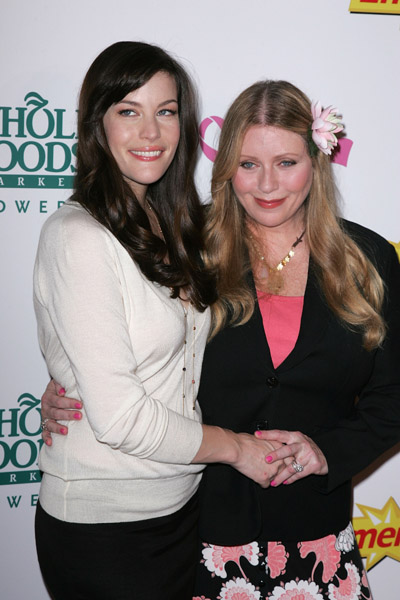 with mom - Bebe Buell