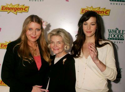 with mom Bebe Buell and grandmother Dorothea Johnson