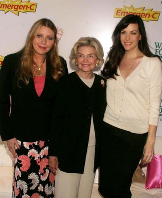 with mom Bebe Buell and grandmother Dorothea Johnson
